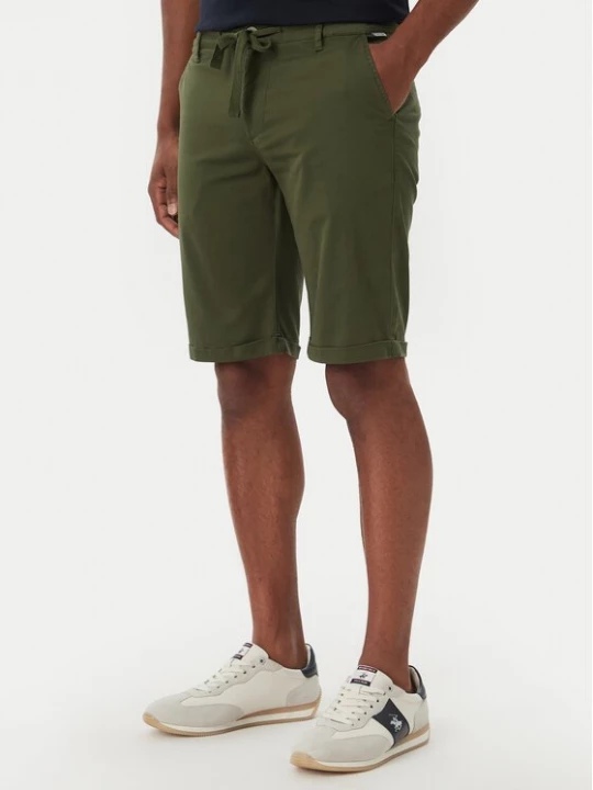Obrázek produktu Beverly Hills Polo Club Šortky z materiálu P-SS26M-B476380 Zelená Regular Fit