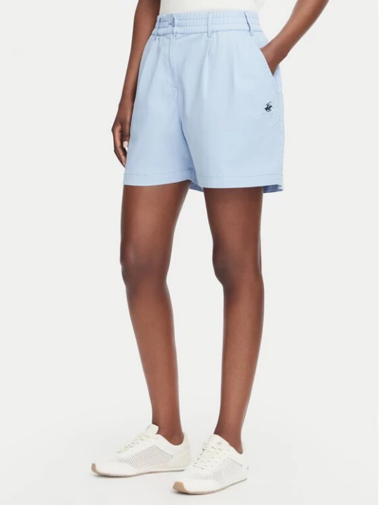 Obrázek produktu Beverly Hills Polo Club Šortky z materiálu P-SS26W-B576580 Světle modrá Regular Fit