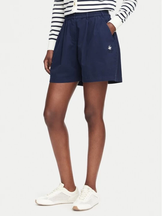Obrázek produktu Beverly Hills Polo Club Šortky z materiálu P-SS26W-B576580 Tmavomodrá Regular Fit