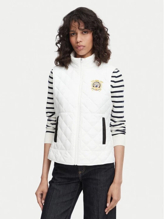 Obrázek produktu Beverly Hills Polo Club Sportovní vesta P-SS26W-JK0281-0009 Krémová Regular Fit