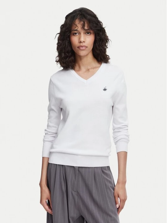 Obrázek produktu Beverly Hills Polo Club Svetr P-SS26W-M536563 Bílá Regular Fit