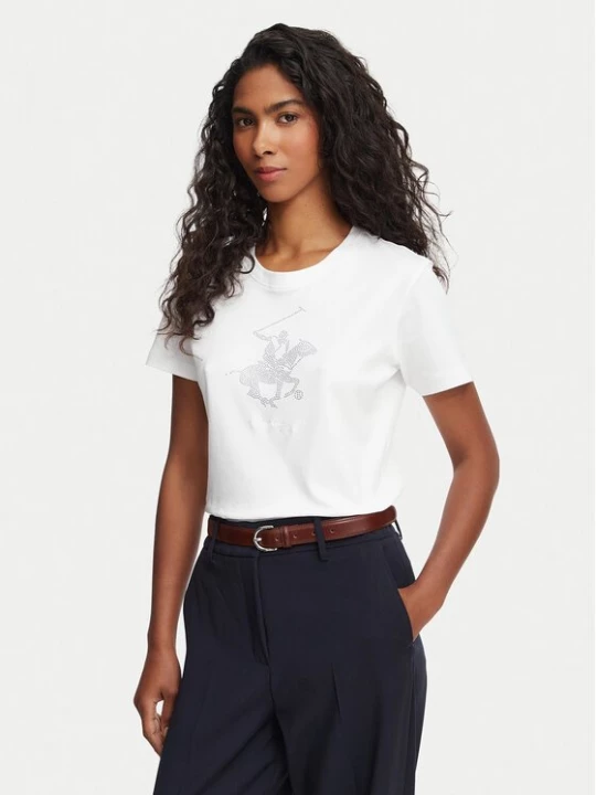 Obrázek produktu Beverly Hills Polo Club T-Shirt L1608-HR Bílá Regular Fit