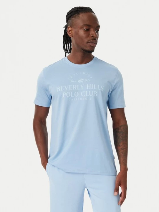 Obrázek produktu Beverly Hills Polo Club T-Shirt M1303 Světle modrá Regular Fit