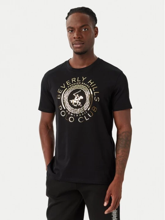 Obrázek produktu Beverly Hills Polo Club T-Shirt M1342 Černá Regular Fit