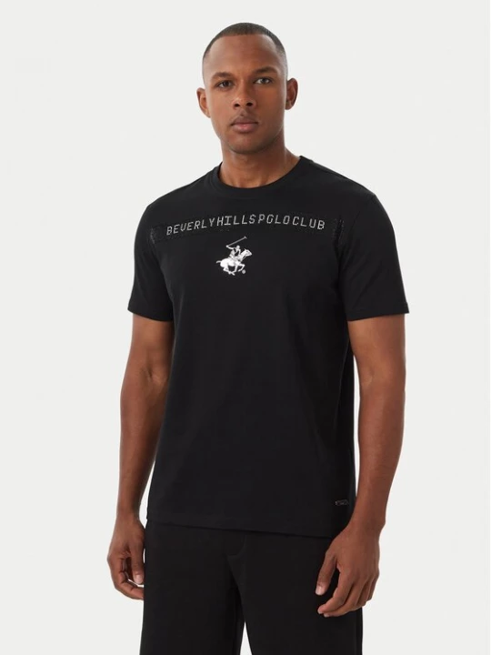 Obrázek produktu Beverly Hills Polo Club T-Shirt M1543 Černá Regular Fit