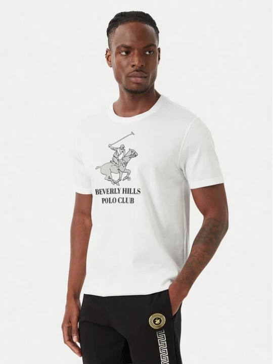 Obrázek produktu Beverly Hills Polo Club T-Shirt M1619-HR Bílá Regular Fit