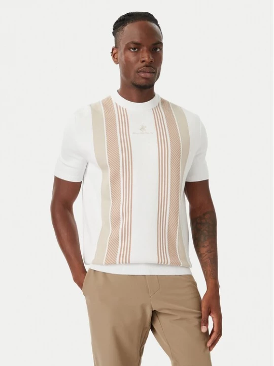 Obrázek produktu Beverly Hills Polo Club T-Shirt M7611-HR Bílá Regular Fit