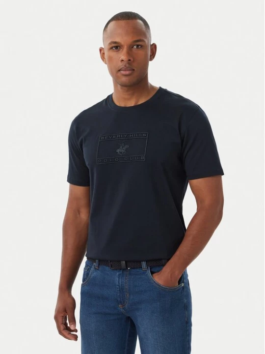Obrázek produktu Beverly Hills Polo Club T-Shirt P-FW26M-TS1536 Tmavomodrá Regular Fit