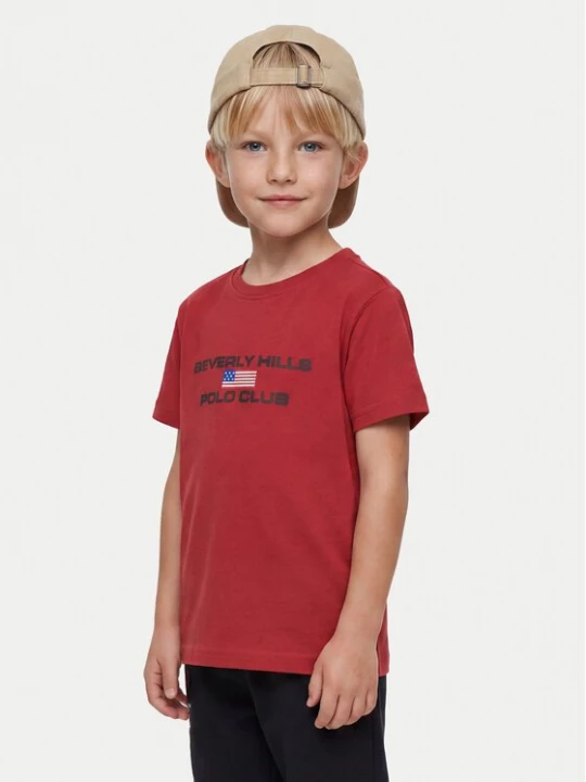 Obrázek produktu Beverly Hills Polo Club T-Shirt P-SS26B-TS0132 Červená Regular Fit