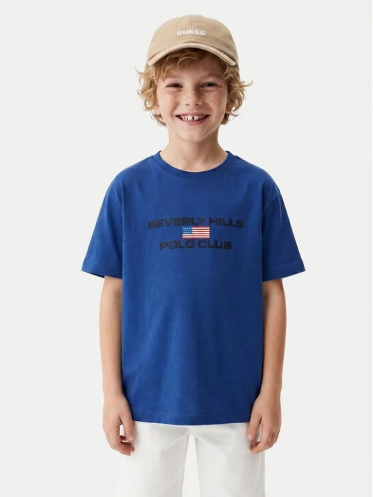 Obrázek produktu Beverly Hills Polo Club T-Shirt P-SS26B-TS0132 Modrá Regular Fit