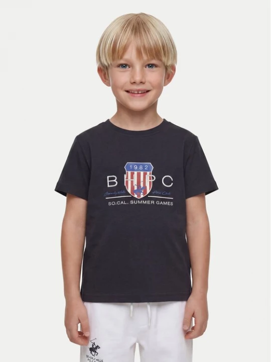 Obrázek produktu Beverly Hills Polo Club T-Shirt P-SS26B-TS414011 Tmavomodrá Regular Fit
