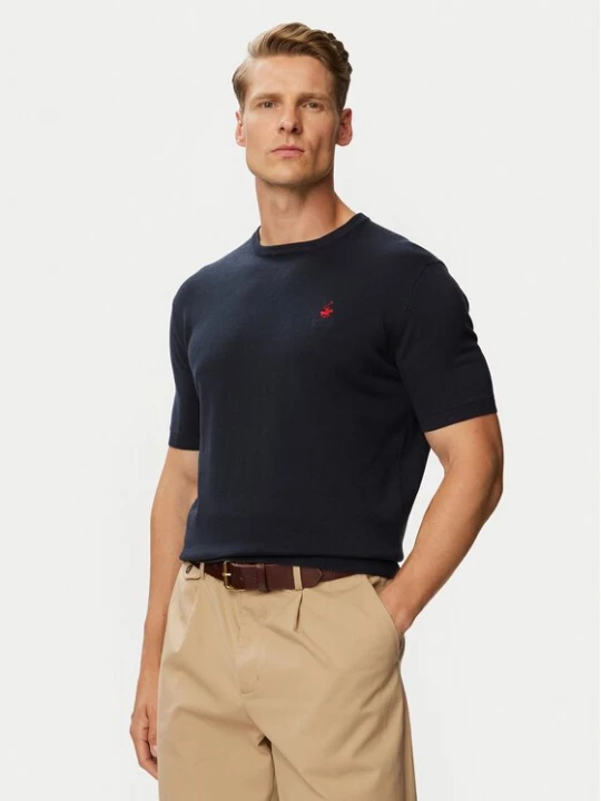 Obrázek produktu Beverly Hills Polo Club T-Shirt P-SS26M-M436344NVY Tmavomodrá Regular Fit