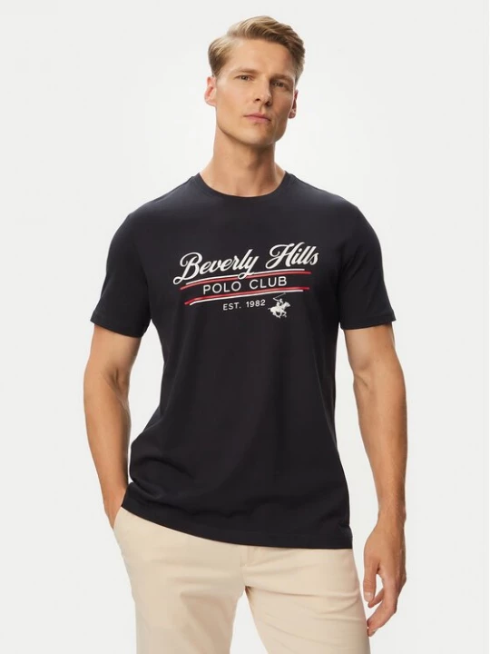 Obrázek produktu Beverly Hills Polo Club T-Shirt P-SS26M-TS1302 Tmavomodrá Regular Fit