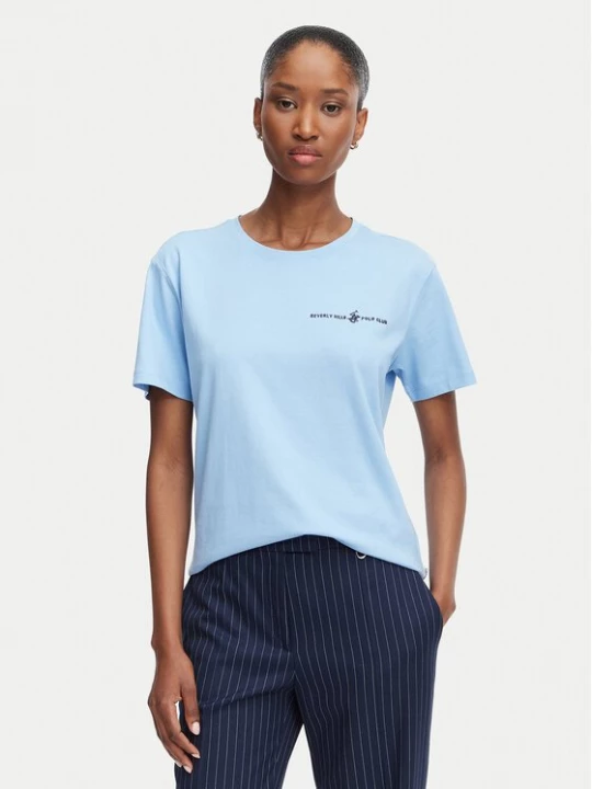 Obrázek produktu Beverly Hills Polo Club T-Shirt P-SS26W-TS085 Světle modrá Regular Fit