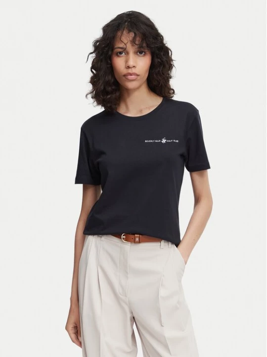Obrázek produktu Beverly Hills Polo Club T-Shirt P-SS26W-TS085 Tmavomodrá Regular Fit