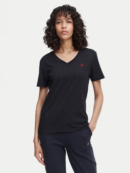 Obrázek produktu Beverly Hills Polo Club T-Shirt P-SS26W-TS516518 Tmavomodrá Regular Fit