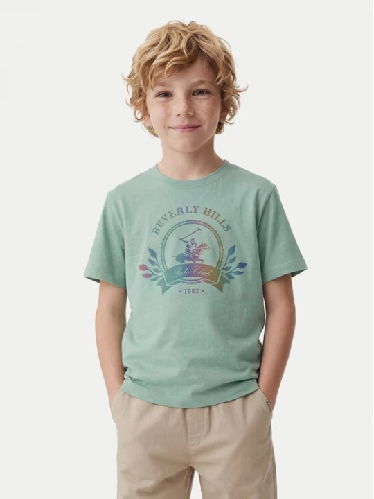 Obrázek produktu Beverly Hills Polo Club T-Shirt W126-BHBTS-1055-25X Zelená Regular Fit