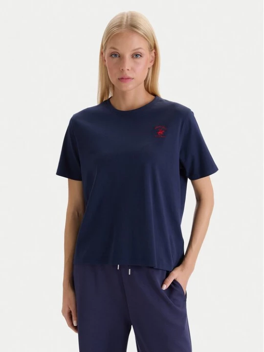Obrázek produktu Beverly Hills Polo Club T-Shirt W126-BHLTS-1031-20X Tmavomodrá Regular Fit