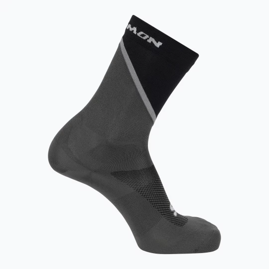 Obrázek produktu Běžecké ponožky Salomon Pulse Crew black / monument / magnet šedá