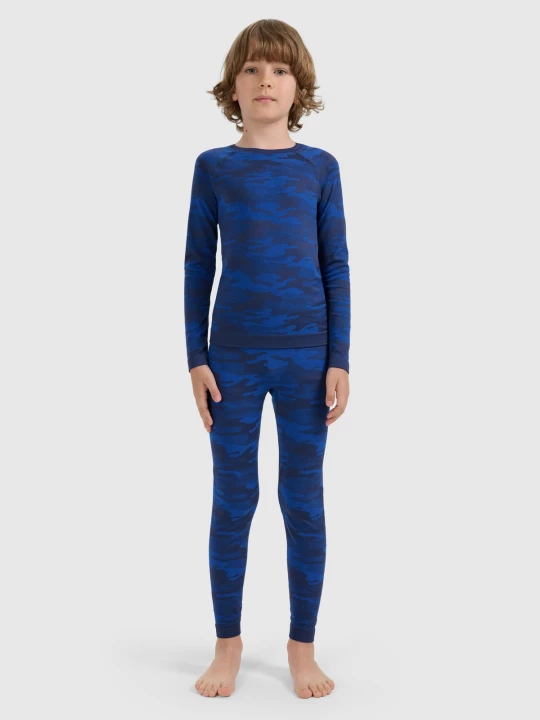 Obrázek produktu Bezešvé termoakční prádlo komplet chlapecké - multicolor 4F