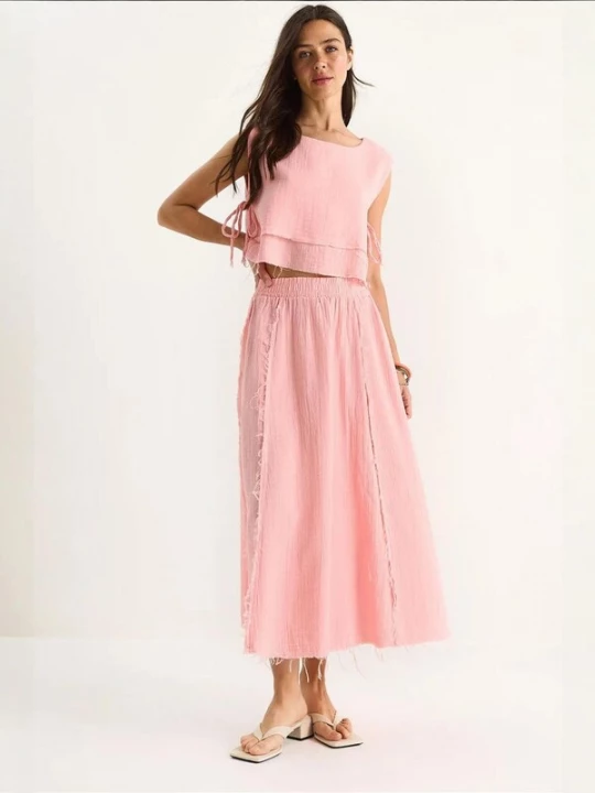 Obrázek produktu Bianco Lucci Domácí oblečení 'Zweiteiliges Set' pink