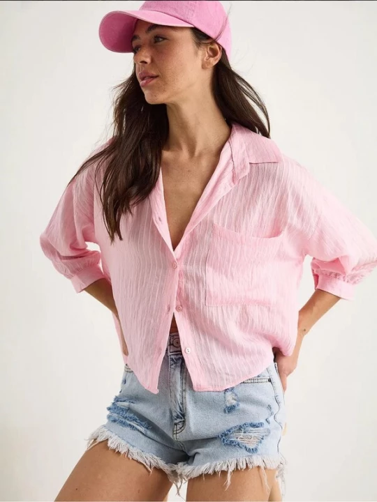Obrázek produktu Bianco Lucci Halenka 'Hemden' pink