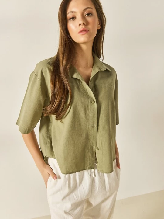 Obrázek produktu Bianco Lucci Halenka khaki