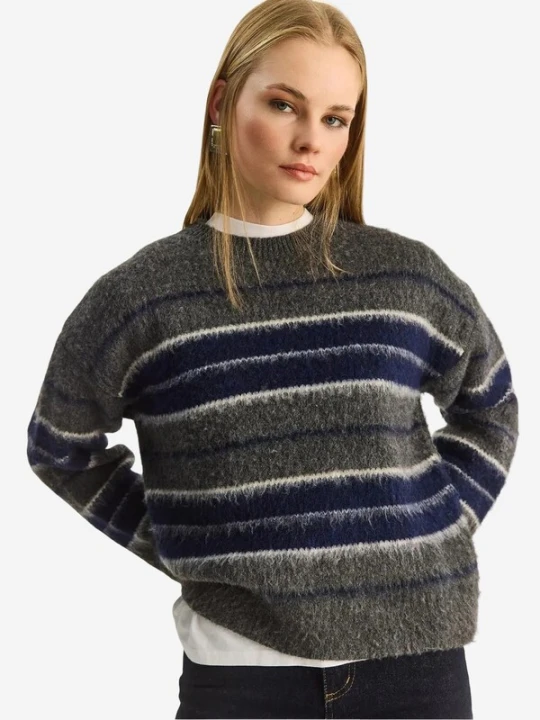 Obrázek produktu Bianco Lucci Svetr 'Pullover' šedá