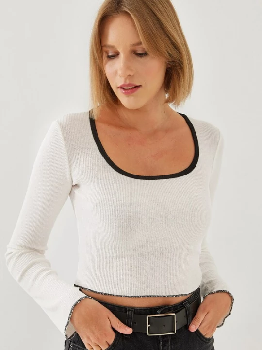 Obrázek produktu Bianco Lucci Tričko offwhite