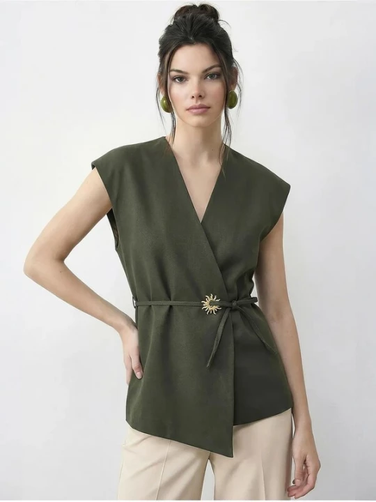 Obrázek produktu Bianco Lucci Vesta 'Westen' khaki