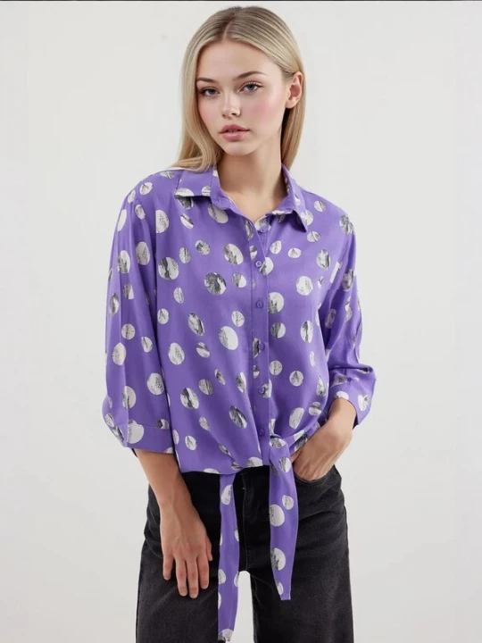 Obrázek produktu Bigdart Halenka grafitová / fialová / offwhite
