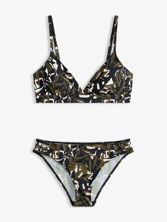 Obrázek produktu Bikini ze skrzyżowanymi ramiączkami (2 części) BonPrix biały