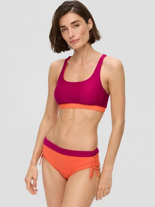 Obrázek produktu Bikinová bandeau podprsenka s barevnými bloky s.Oliver