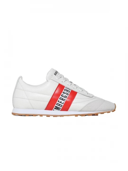 Obrázek produktu BIKKEMBERGS Tenisky 'Soccer' krvavě červená / černá / bílá