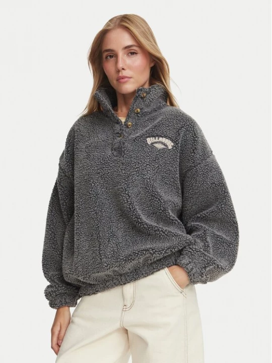 Obrázek produktu Billabong Fleecová mikina EBJPF00113 Tmavě šedá Relaxed Fit