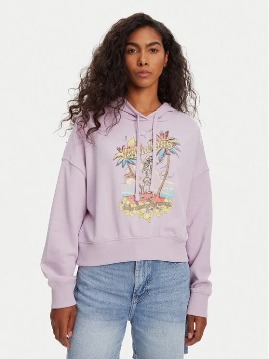 Obrázek produktu Billabong Mikina All Time EBJFT00146 Fialová Boxy Fit