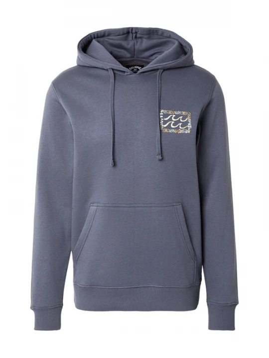 Obrázek produktu BILLABONG Mikina 'FOUNDATION' kouřově modrá / světlemodrá / hořčicová / bílá