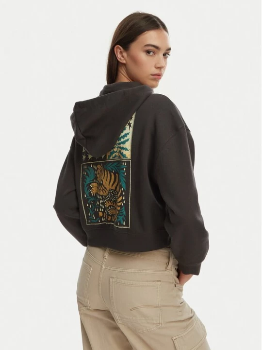Obrázek produktu Billabong Mikina Lost Mind EBJSF00183 Šedá Cropped Fit