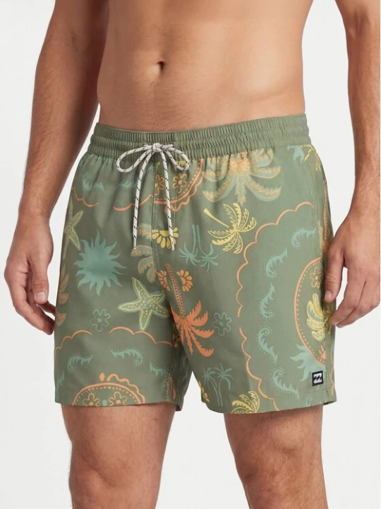 Obrázek produktu Billabong Plavecké šortky EBYJV00159 Zelená Regular Fit