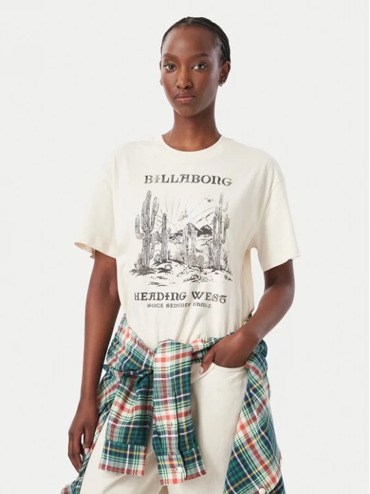 Obrázek produktu Billabong T-Shirt EBJZT00646 Krémová Regular Fit