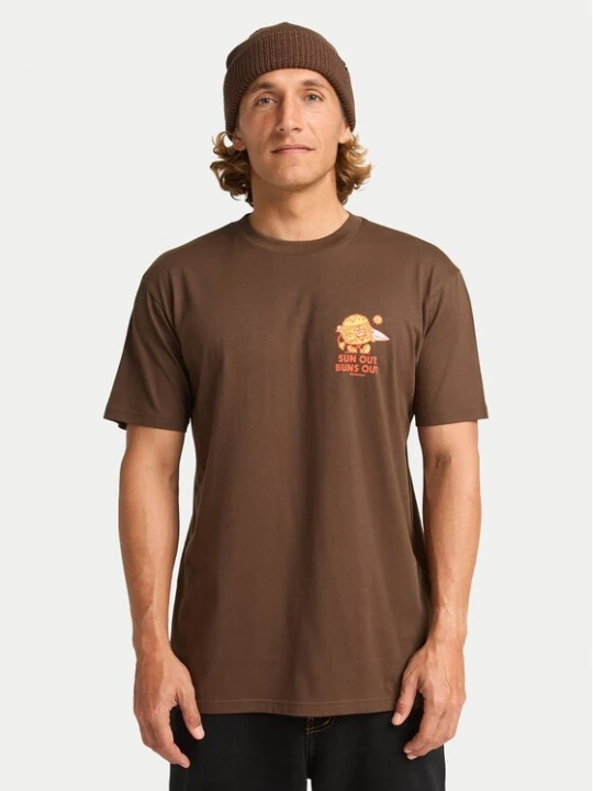 Obrázek produktu Billabong T-Shirt Gimmicks EBYZT00363 Hnědá Regular Fit