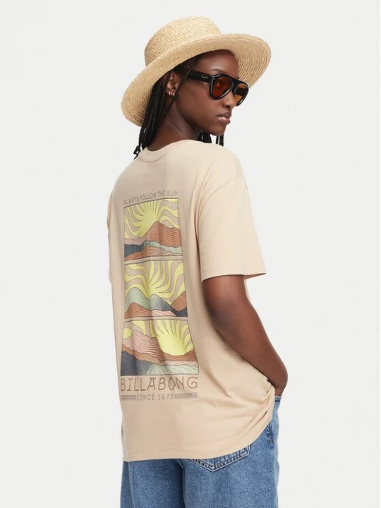 Obrázek produktu Billabong T-Shirt Sun Phased EBJZT00423 Béžová Oversize