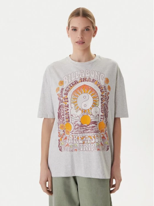 Obrázek produktu Billabong T-Shirt Surf Trip EBJZT00593 Šedá Loose Fit