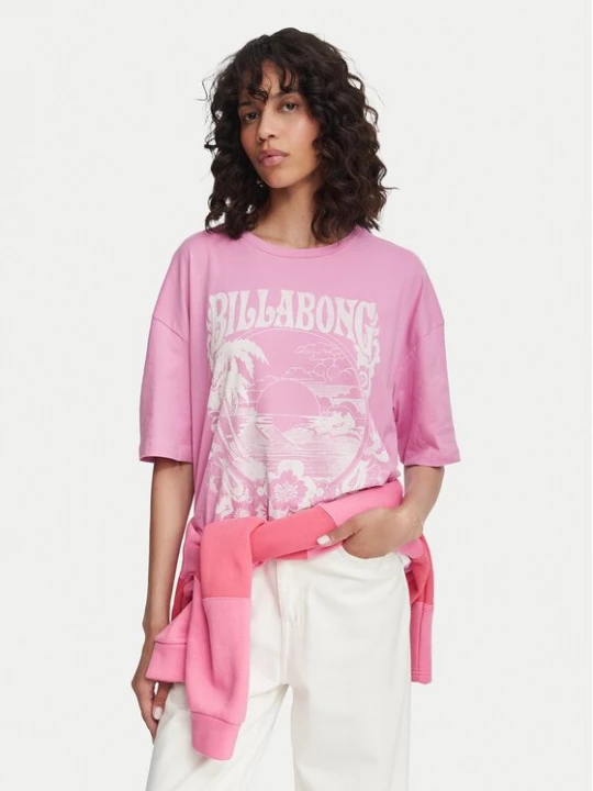 Obrázek produktu Billabong T-Shirt Sweet Ride EBJZT00408 Růžová Oversize
