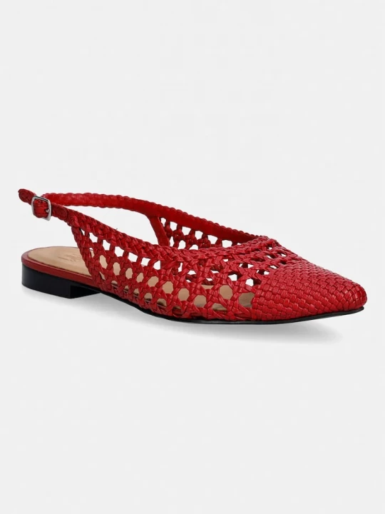Obrázek produktu Billi Bi baleríny kožené Red nappa