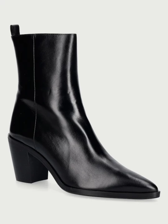 Obrázek produktu Billi Bi kotníkové boty dámské kožené Black calf 80