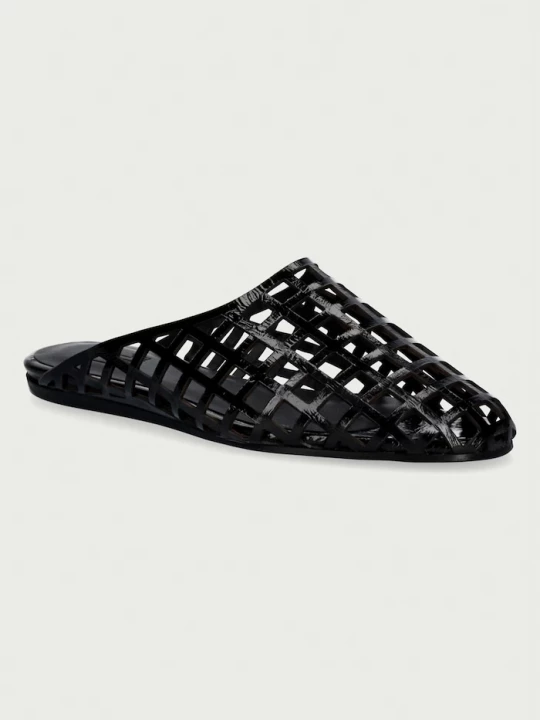 Obrázek produktu Billi Bi pantofle dámské kožené Black naplack 260