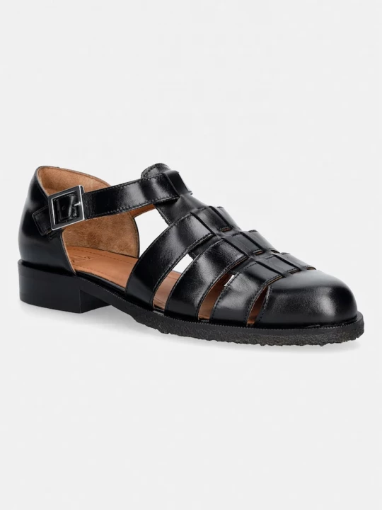 Obrázek produktu Billi Bi Polobotky dámské kožené Black giamaica calf