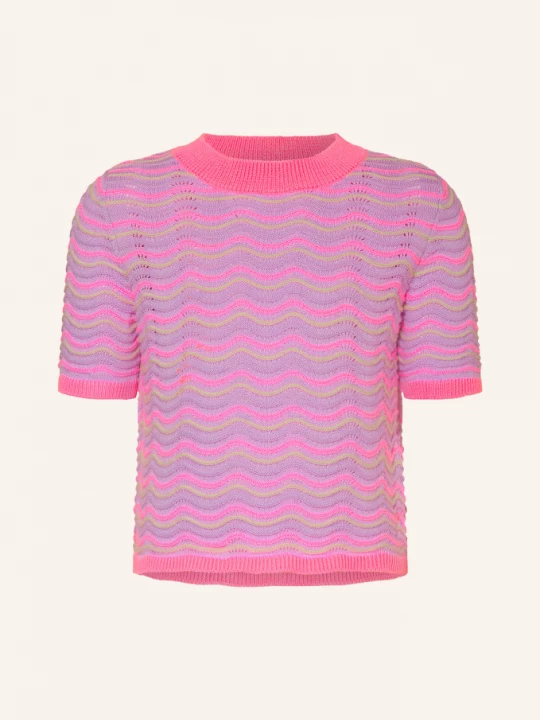 Obrázek produktu Billieblush Pletené Tričko světle fialová / neonově růžová / tmavě žlutá