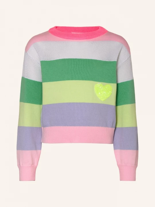 Obrázek produktu Billieblush Svetr S Flitry světle růžová / světle fialová / světle zelená